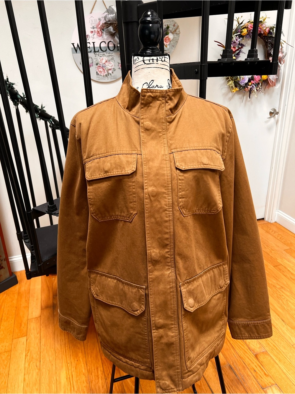 GAP Tan Military Field Jacket